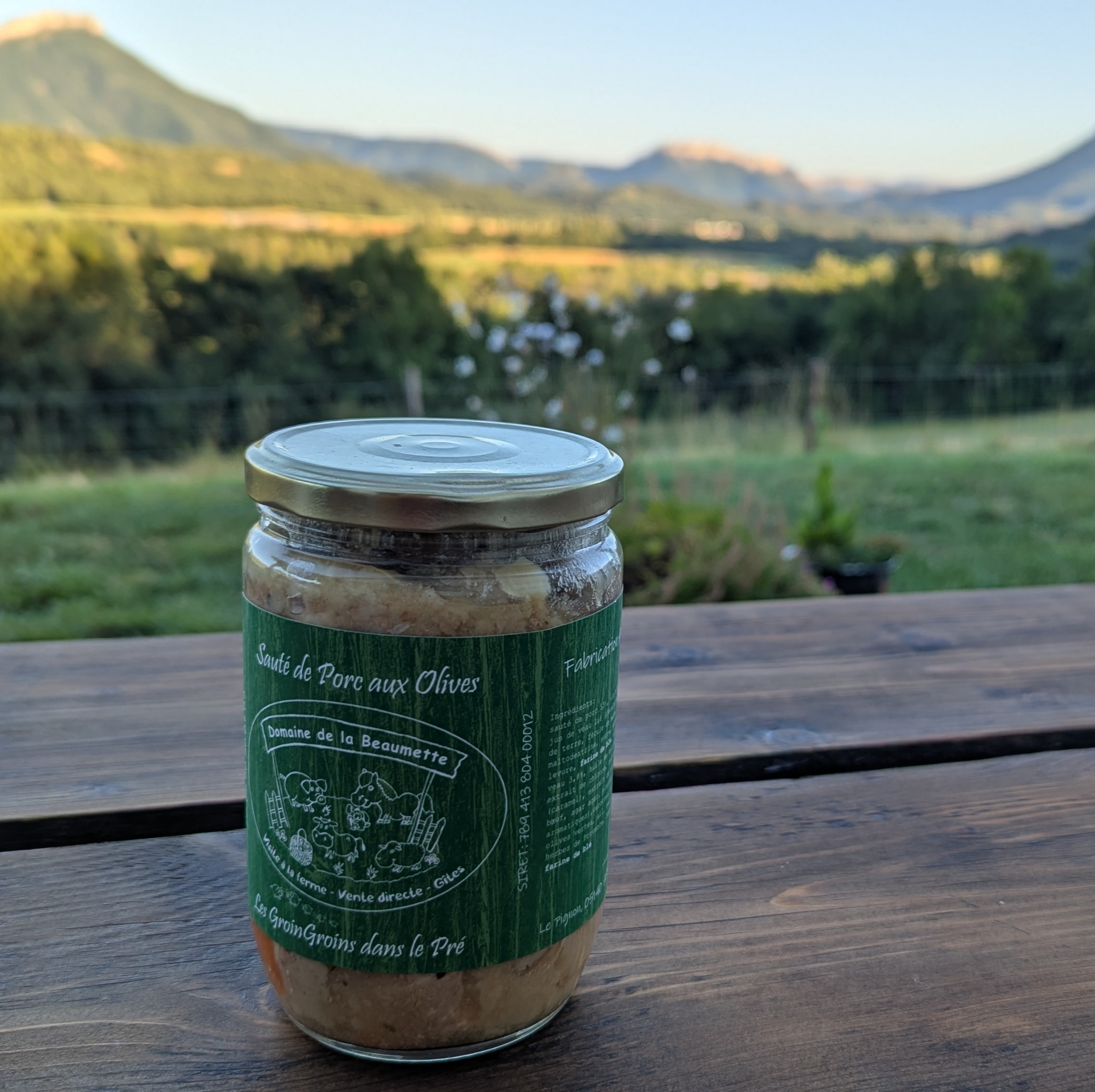 Saute de Porc aux Olives
